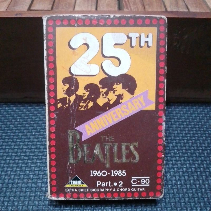 kaset pita the Beatles anniversary 25th