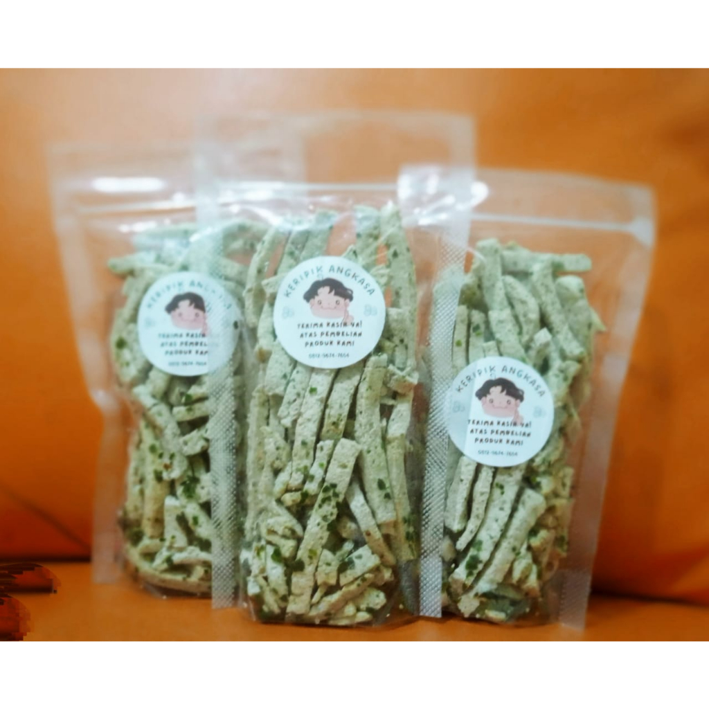 

Keripik Angkasa Basreng Rasa Original Daun Jeruk