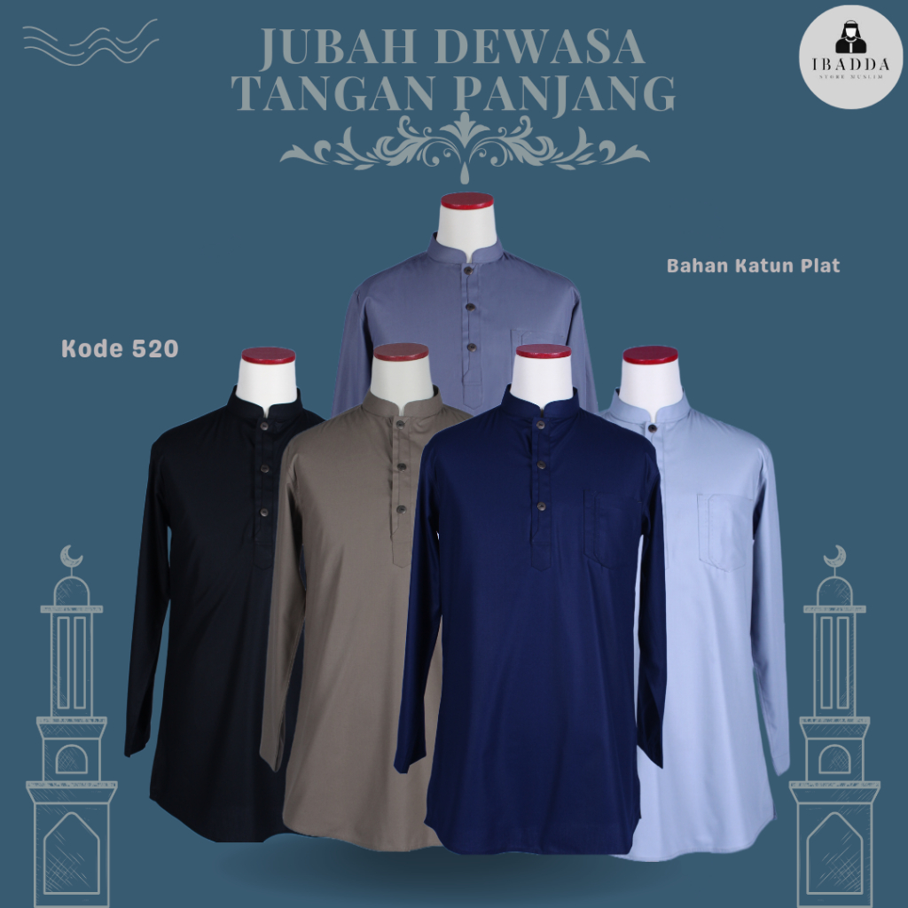 520 Baju Koko Kurta Benzema / Koko Lengan Panjang / Baju Koko Pria Lengan Panjang / Kurta Benzema / 