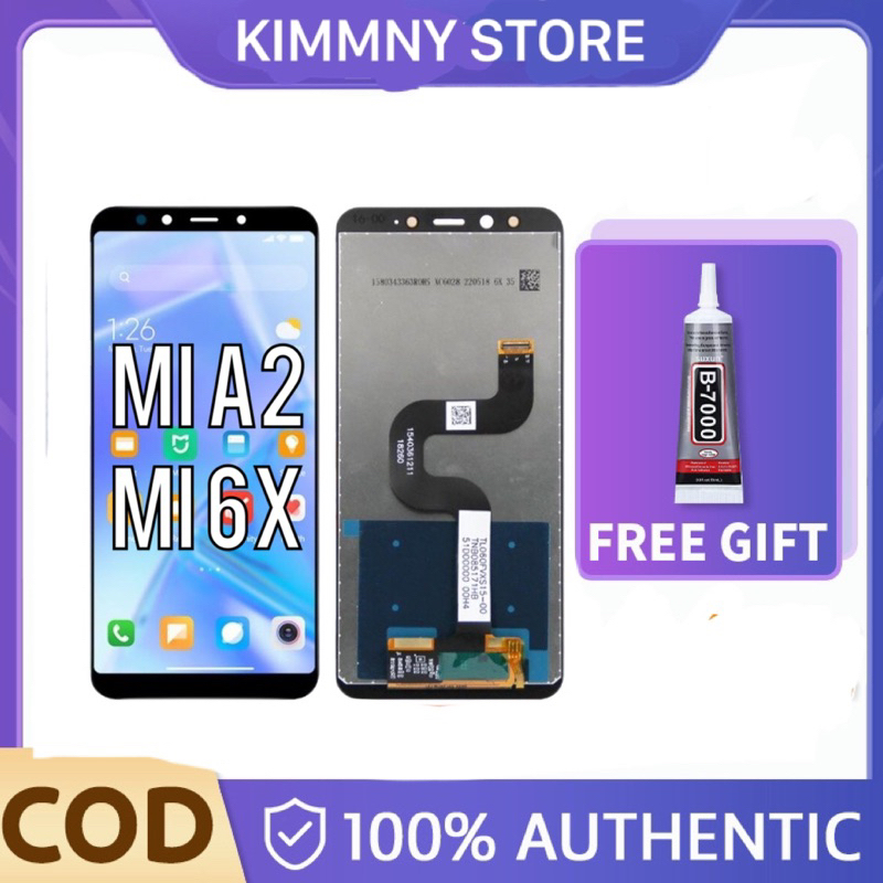 LCD TOUCHSCREEN FULLSET XIAOMI MI A2 MIA2 / MI 6X MI6X ORIGINAL