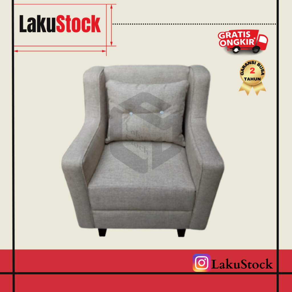 Sofa 1 Seater Minimalis Sofa 1 Seater Elrado