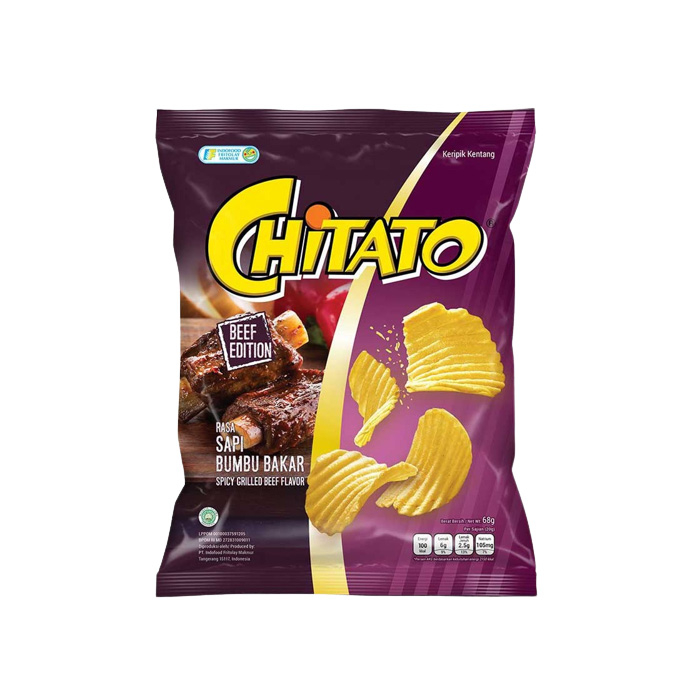 

Chitato spicy grilled beef 68gr