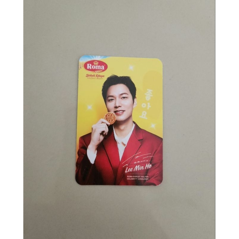 Official Photocard Lee Min Ho x Roma