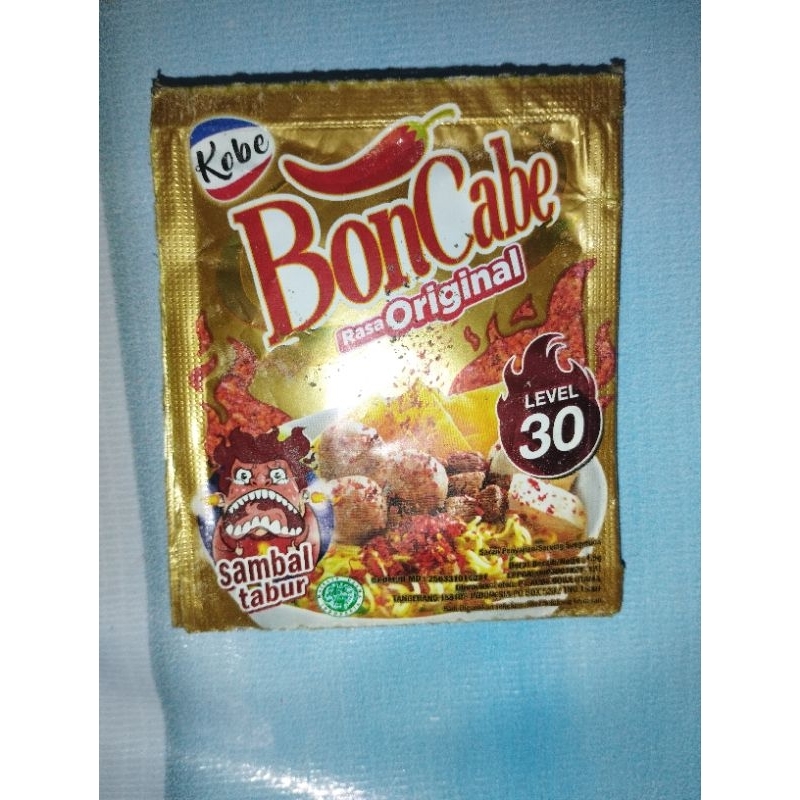 

Boncabe level 15 dan 30 sachet