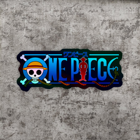 

Stiker Hologram Anime One Piece