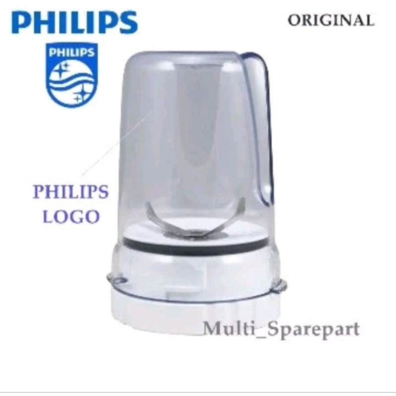 GELAS BUMBU BLENDER Philips ORIGINAL wetmill/drymill