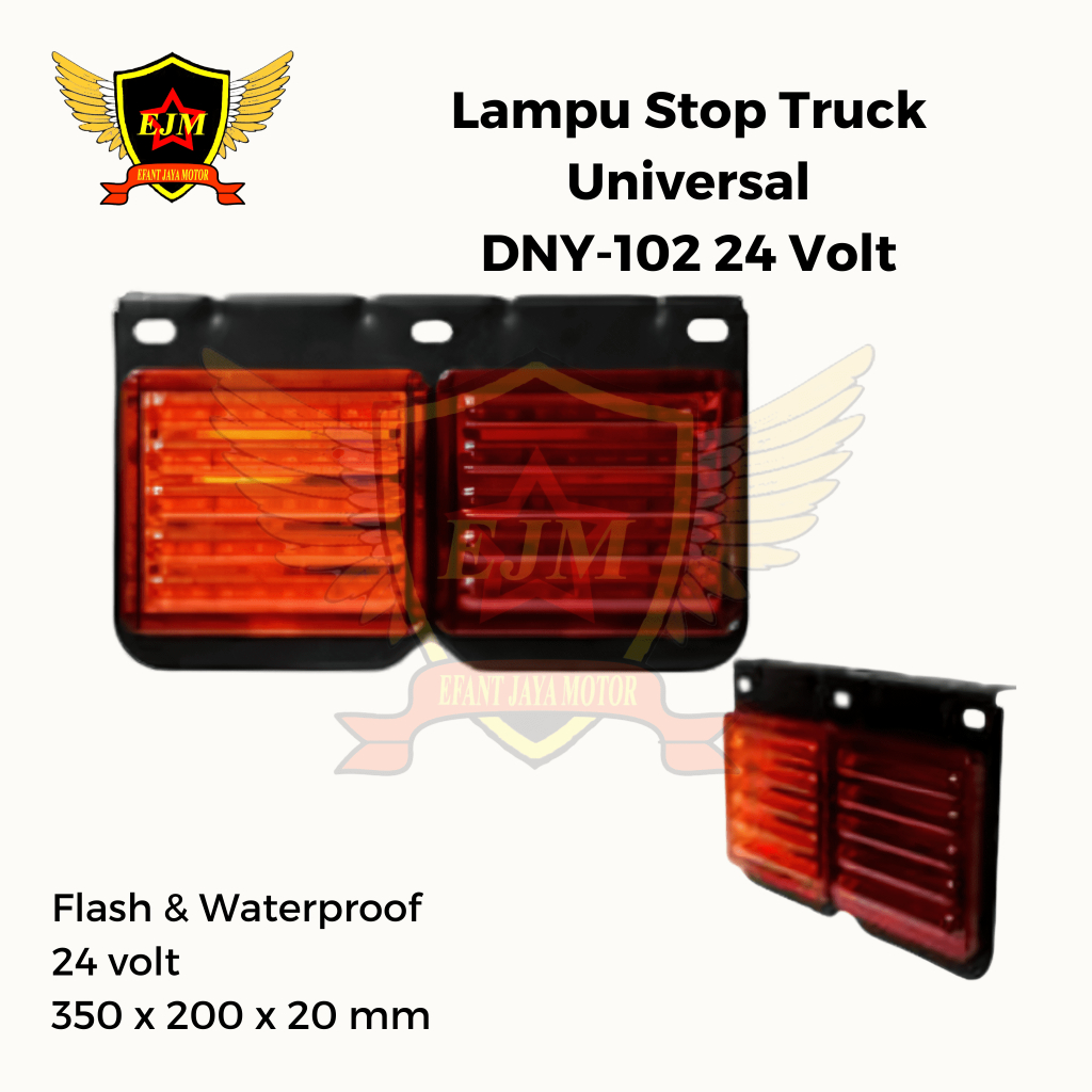 Lampu Stop Truck Universal DNY-102 24 Volt