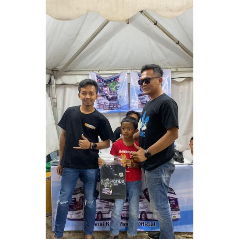 Kaos Dewasa JB3  Kids Panda  Original by Papi Agung