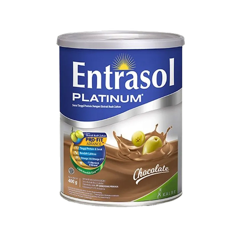 

ENTRASOL PLATINUM 400 GR RASA COKLAT