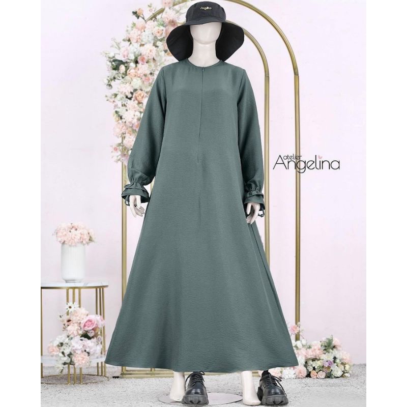 HASA DRESS BLACK BT ATELIER ANGELINA (BOOKED BY MB NILA)