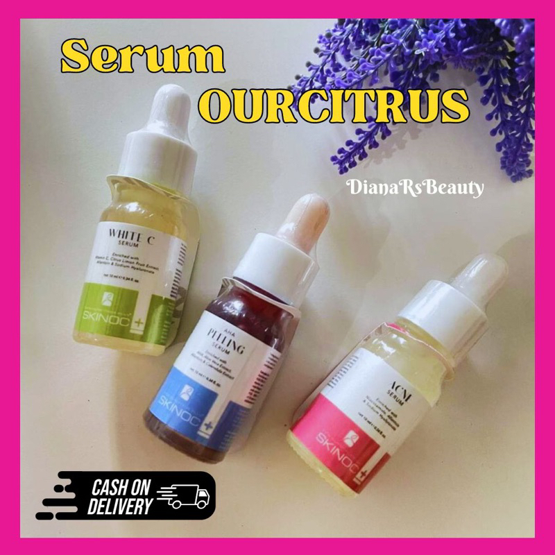 SERUM WAJAH OURCITRUS | ACNE SERUM | SERUM FLEK AHA FEELING SERUM | SERUM WHITE C + Retinol