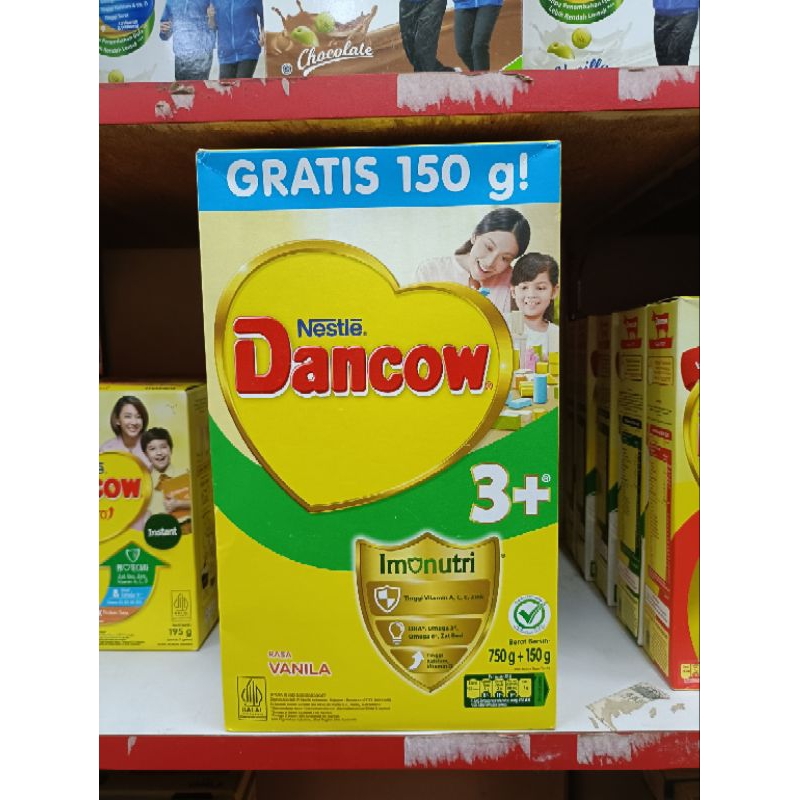 

Susu Dancow 3+ vanila #750g+150g