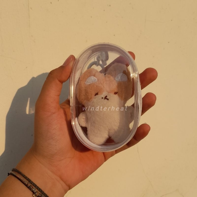 [PRE-ORDER] Doll 10cm case teolaegi case keychain gantungan tas transparan