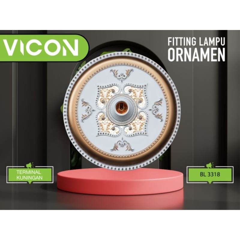 Vicon Fitting Lampu hias Plafon/fitting hias /fitting lampu hias modern