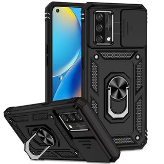 0509 VVV CASE casing hp SLIDE KAMERA  RING for OPPO A5I A3 A3X NFC A3PRO A1K A31 A8 A54 RENO 6 11 11