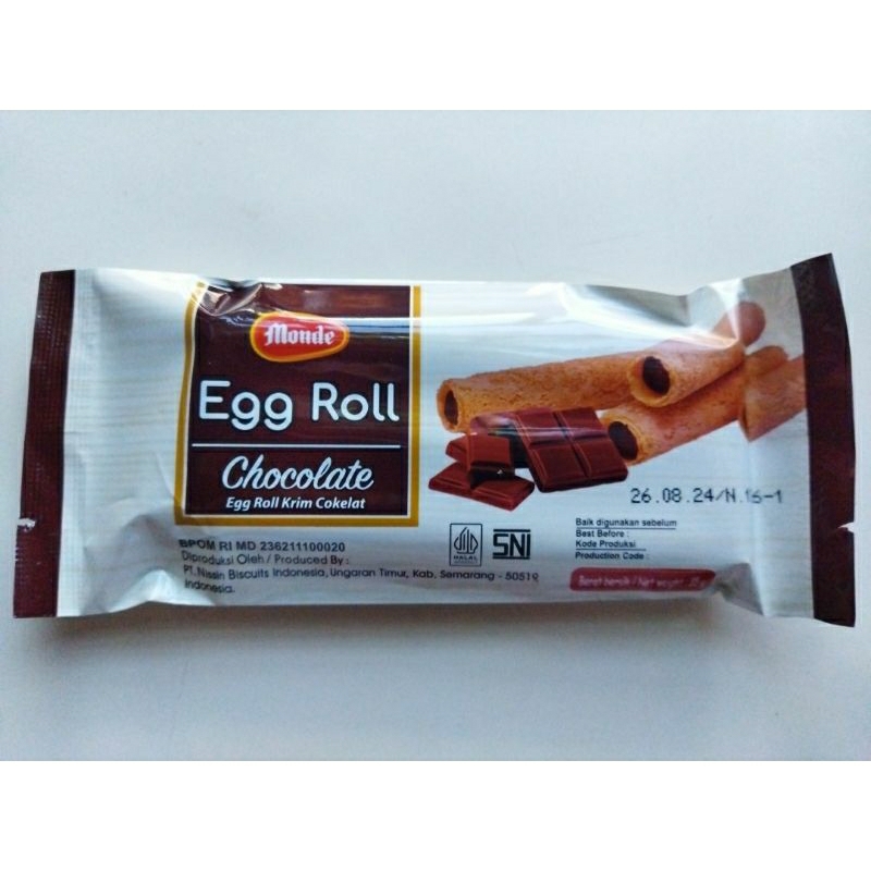 

Monde Eggroll coklat