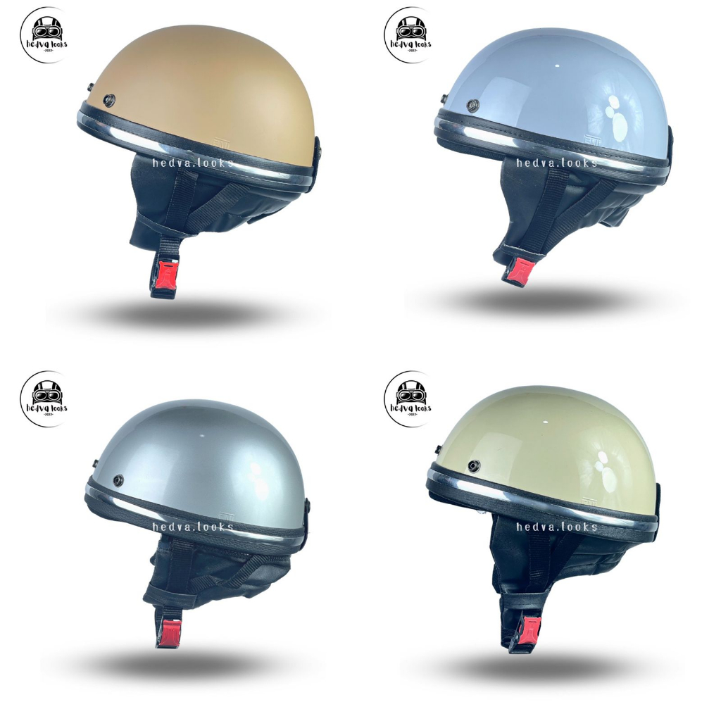 helm chips bogo retro vespa polos dewasa SNI