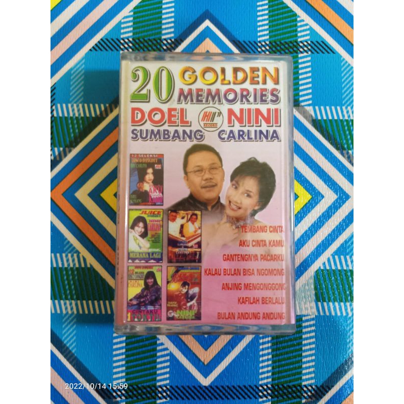 Kaset DOEL SUMBANG & NINI CARLINA 20 Golden memories