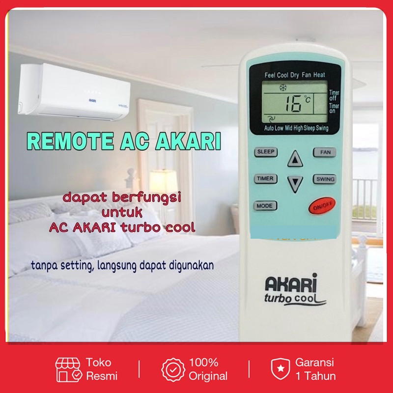 REMOT REMOTE AC AKARI || REMOT REMOTE AC AKARI ORIGINAL
