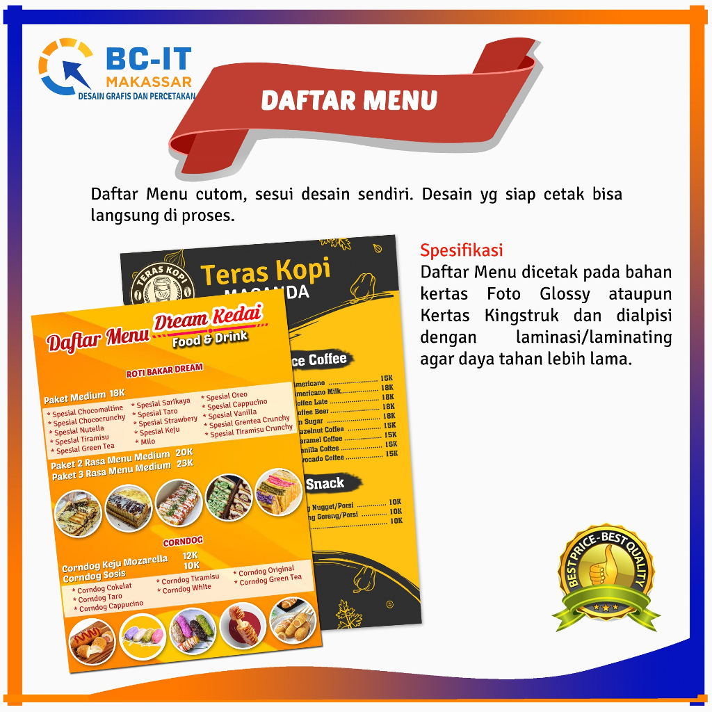 

Daftar Menu Custom