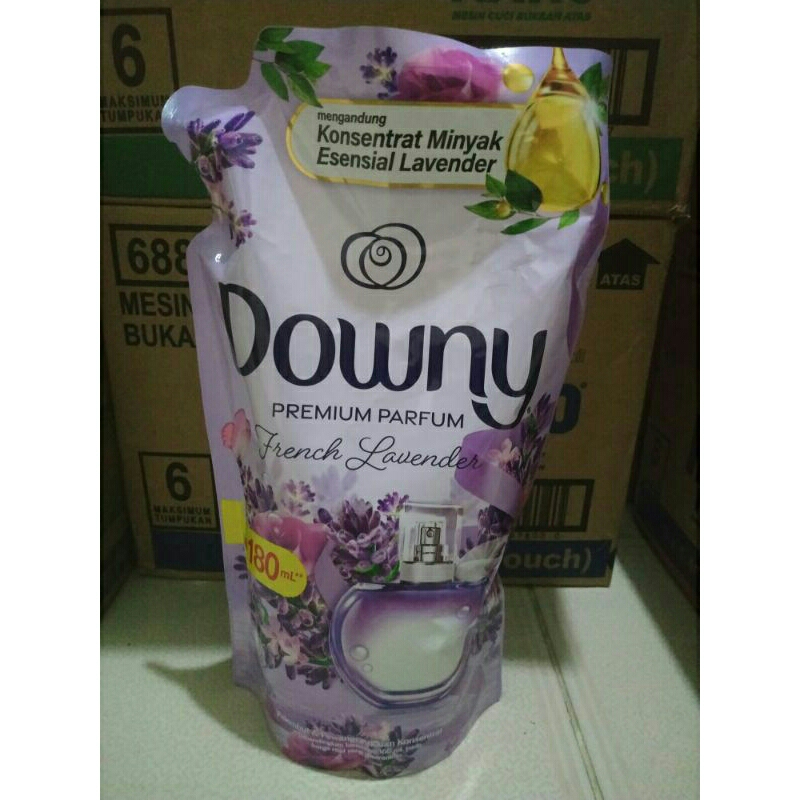 DOWNY 1.45L 1,45L 1450 ML PELEMBUT & PEWANGI PAKAIAN FRESH BOUQUET/FRENCH LAVENDER 1.45L