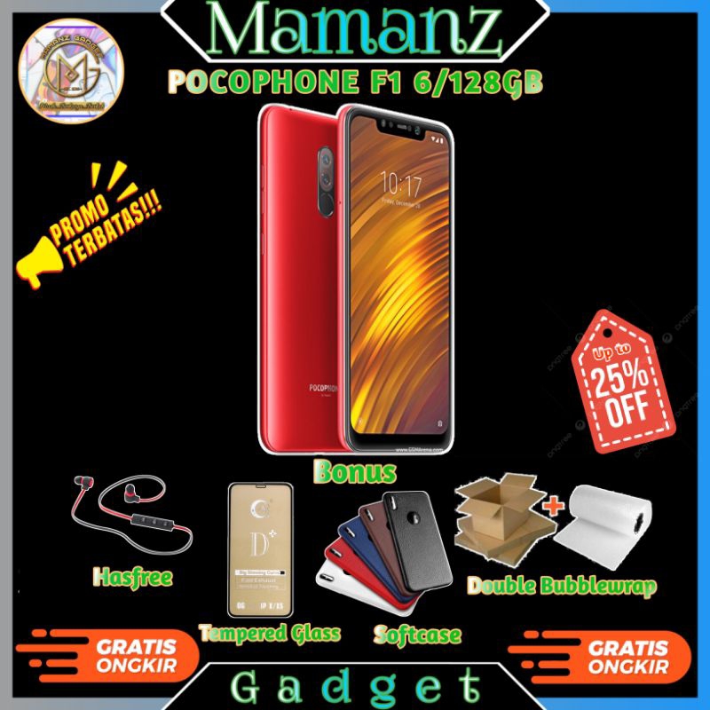 Xiaomi Pocophone F1 6/128Gb ex Resmi murah