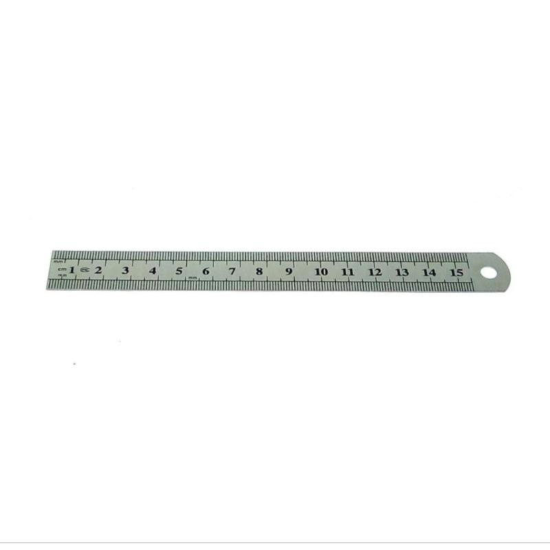 

PENGGARIS STAINLESS STEEL BESI KECIL GARISAN PENGARIS 15CM RULER - AKSESORIS PERALATAN PERLENGKAPAN ANAK-ANAK SEKOLAH ALAT TULIS PENGUKUR MURAH BAGUS INSTANT PRAKTIS ANTI PECAH ANTI PATAH TERLARIS TERMURAH