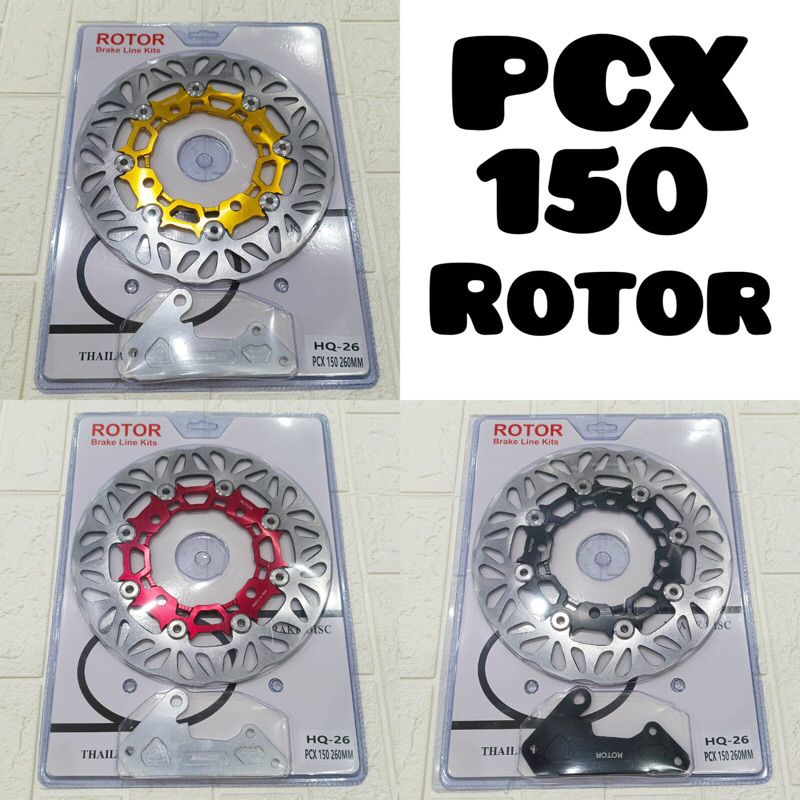 PIRINGAN LEBAR PCX 150 ROTOR floating CNC DISC BRAKE FRONT 260mm honda PCX 150 floating