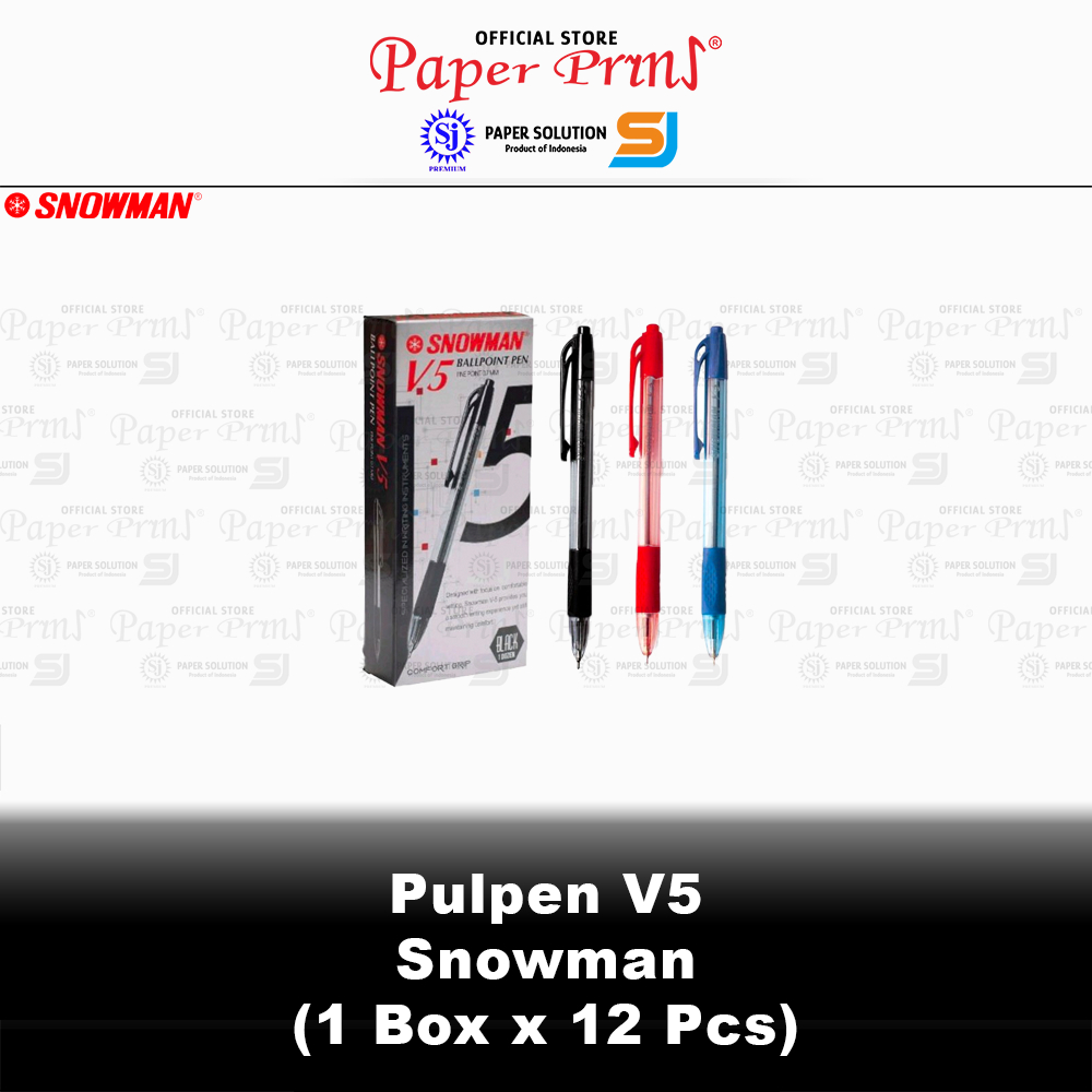 

Pulpen Ballpoint Ballpen V5 Snowman