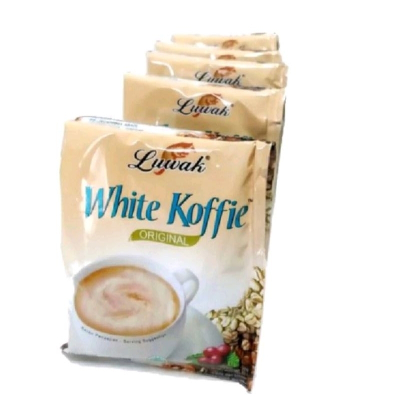

Luwak White Koffie Original 1 Renteng 10 Sachet