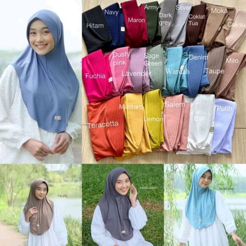Bergo KANAYA HIJAB Original