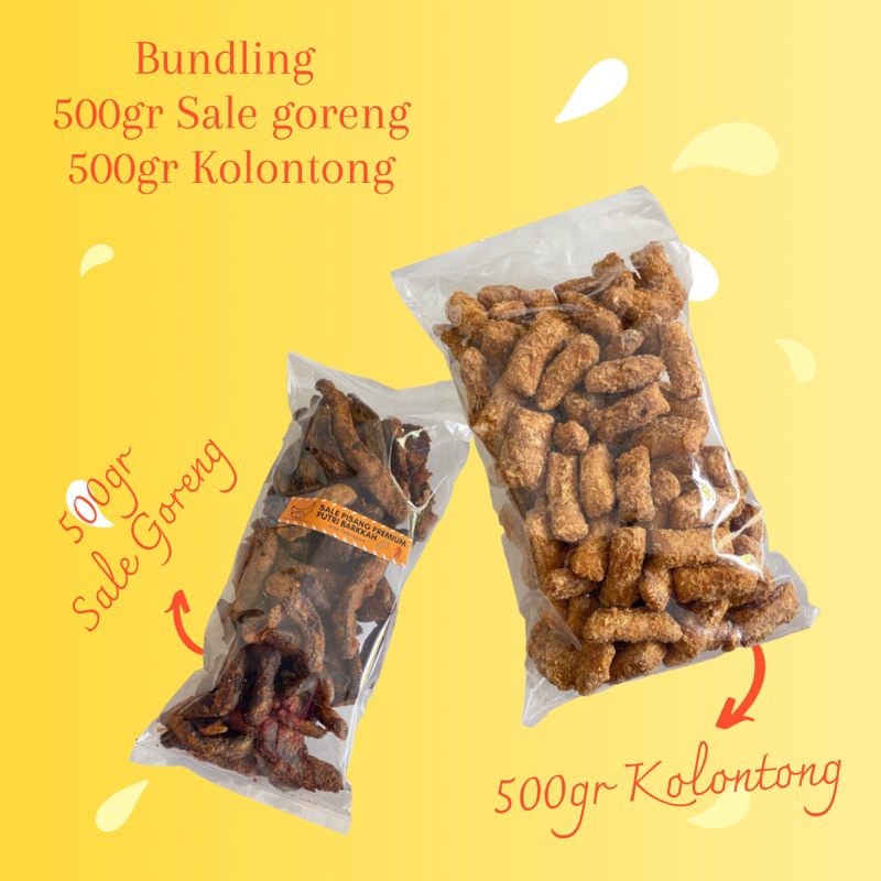 

BUNDLING -KOLONTONG 500 gr -SALE GORENG 500 gr