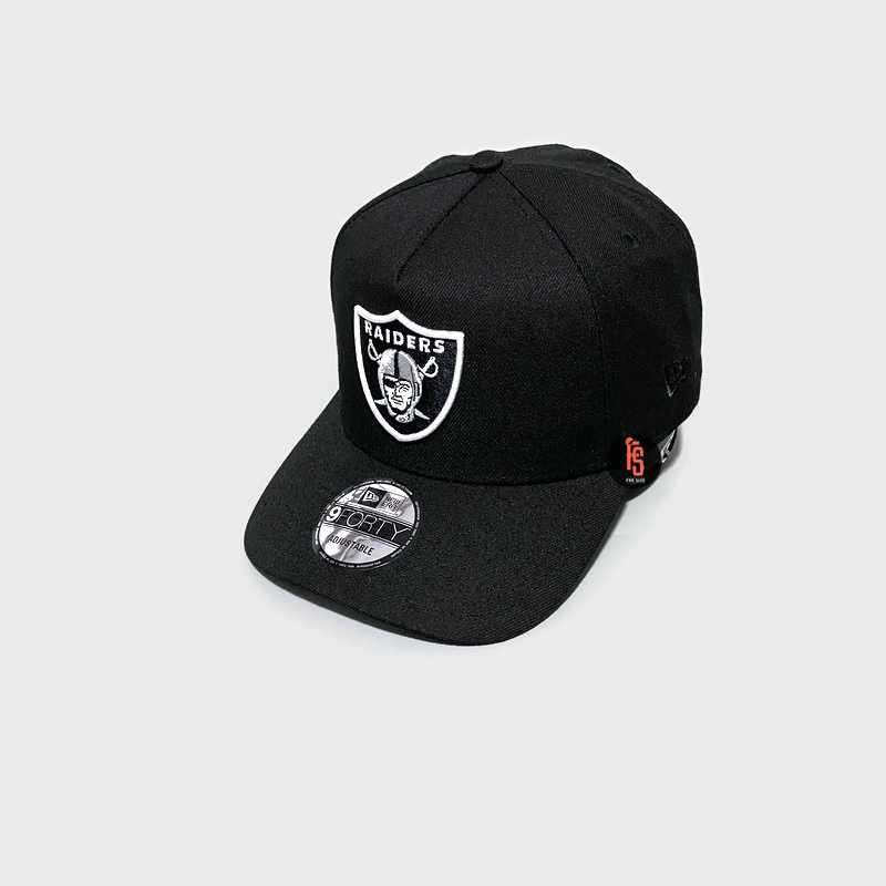 TOPI NE ORIGINAL A FRAME LV RAIDERS BLACK UV GREY