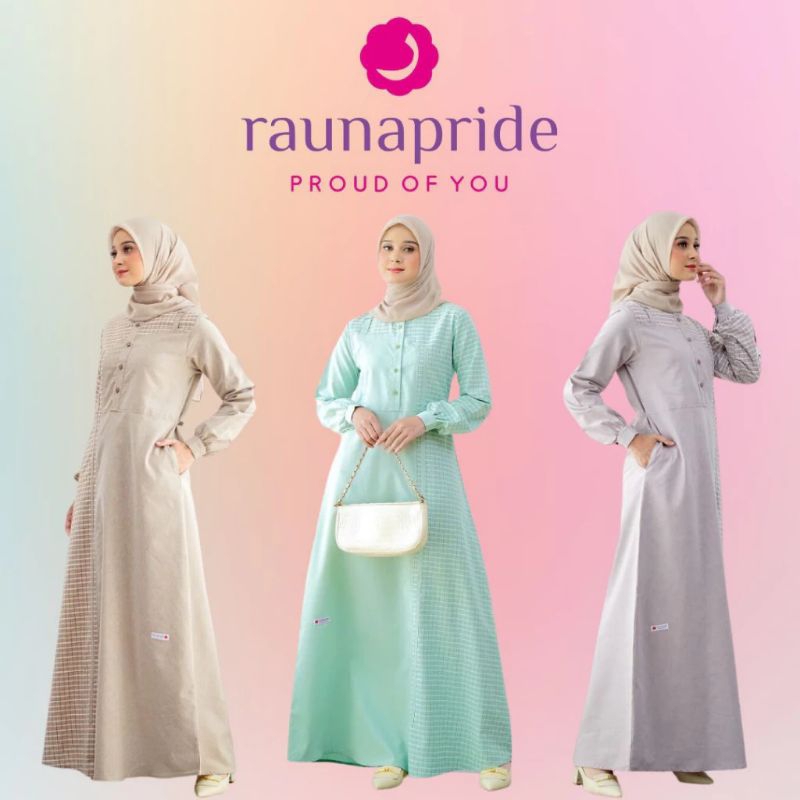Raunapride RGD 71 | Gamis Rauna Terbaru | Gamis Raunapride | Gamis Seragaman | Gamis Kekinian | Gami