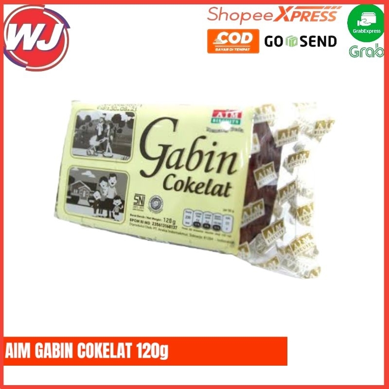 

AIM GABIN COKELAT 120g