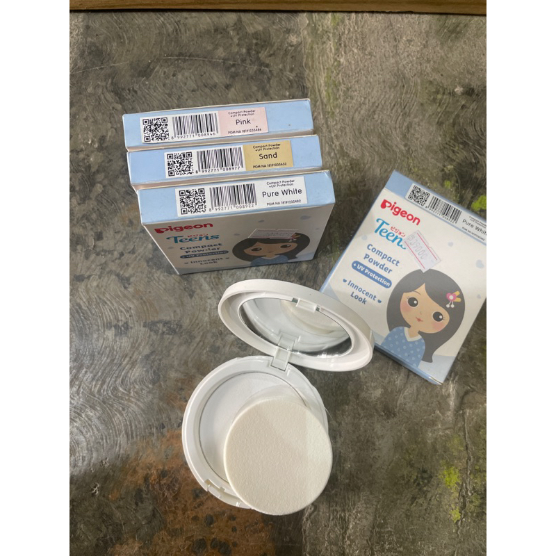 bedak pigeon teens compact powder