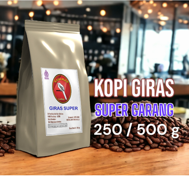 

Kopi Giras Super - Grade A - Cap Kasumba 250 / 500 gram