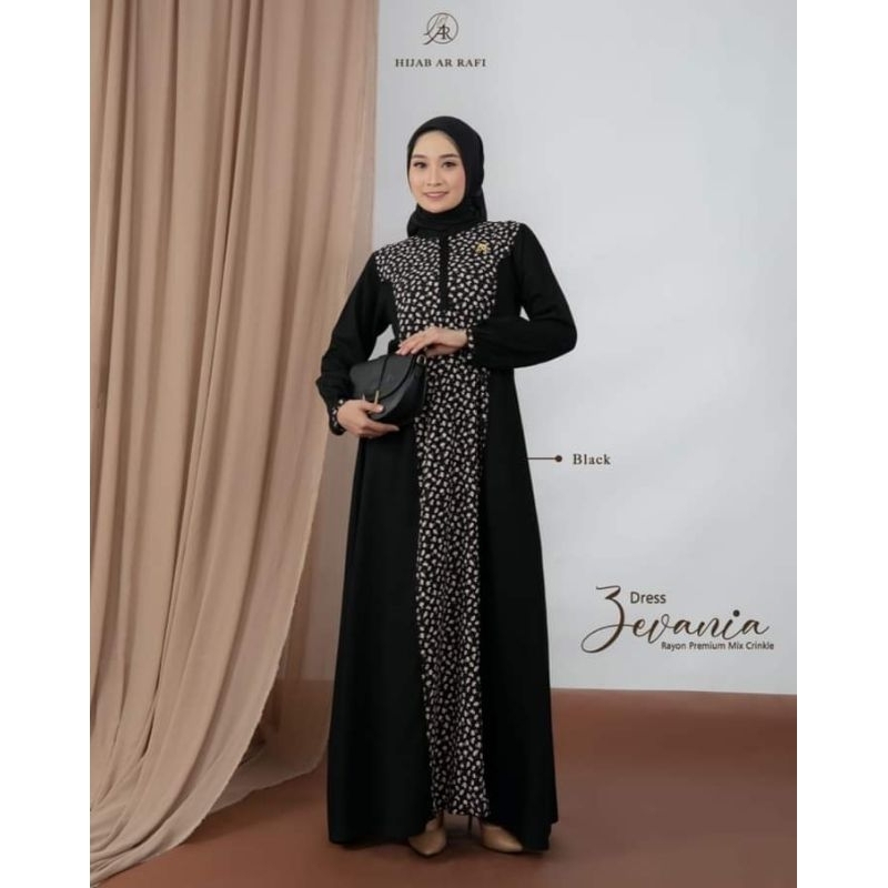 Zevania Dress arrafi//Dress terbaru arrafi