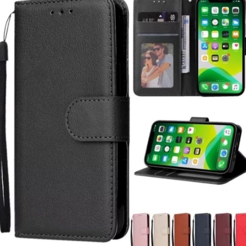 Samsung M33 5g Flip Cover Wallet Leather Card Premium Case Kulit