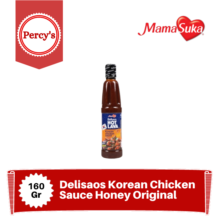 

Delisaos Hot Lava Saus Ayam Goreng Ala Korea Honey Original 160 Gr