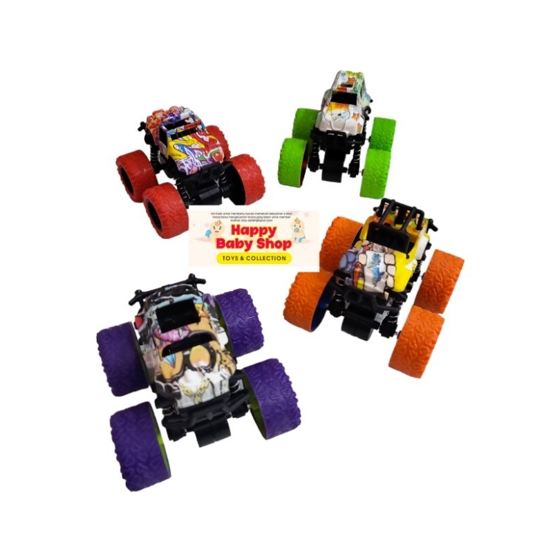 Mainan Anak Mobil Monster Zap Mini Jeep