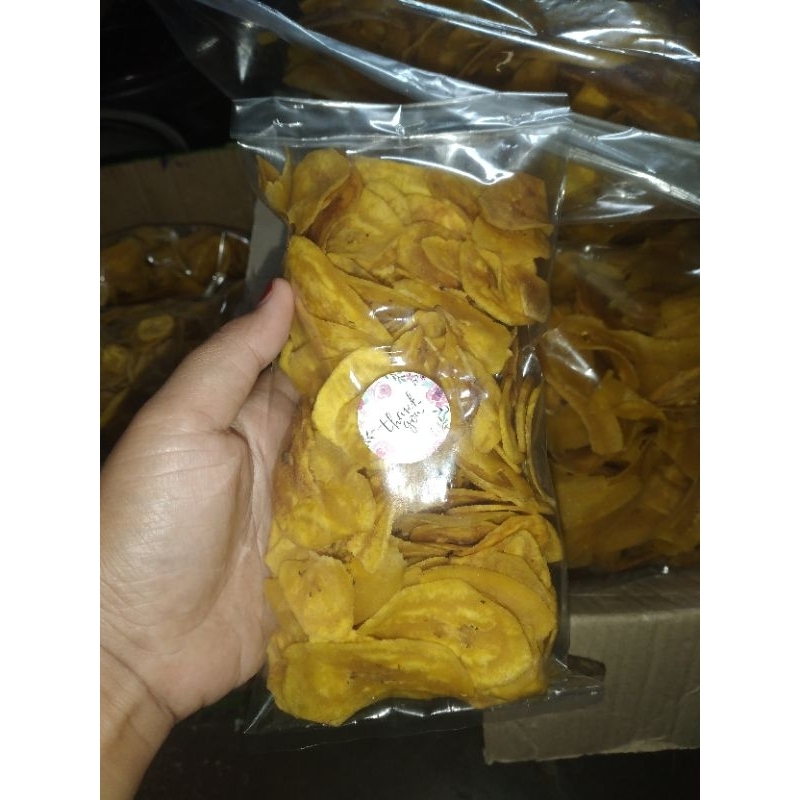 

keripik pisang asin gurih 500gr