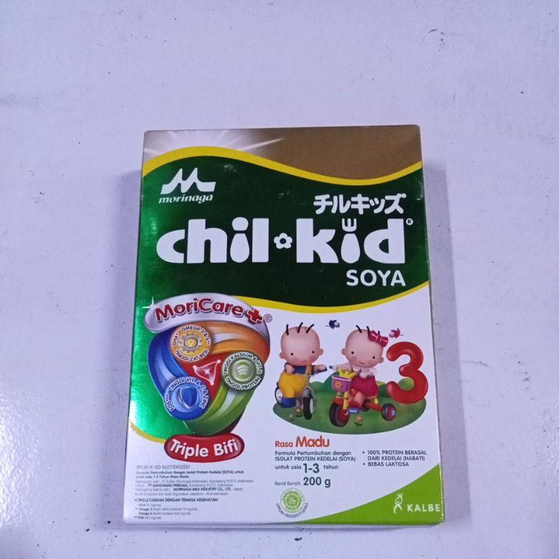 

Morinaga Chil kid Soya madu