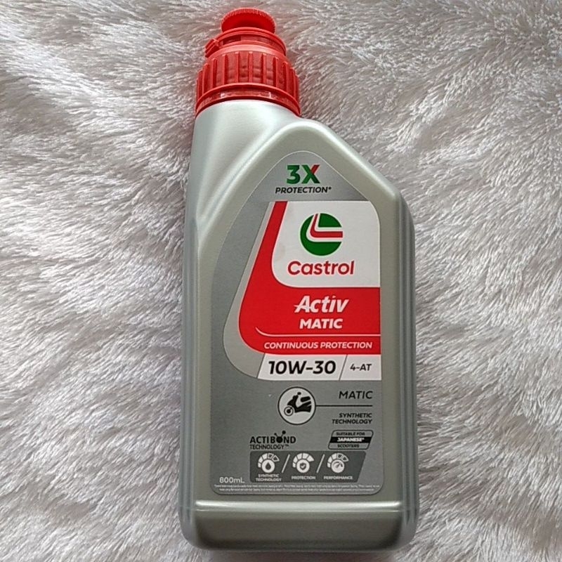 Oli castrol activ matic 10W-30 800ml ori CASTROL