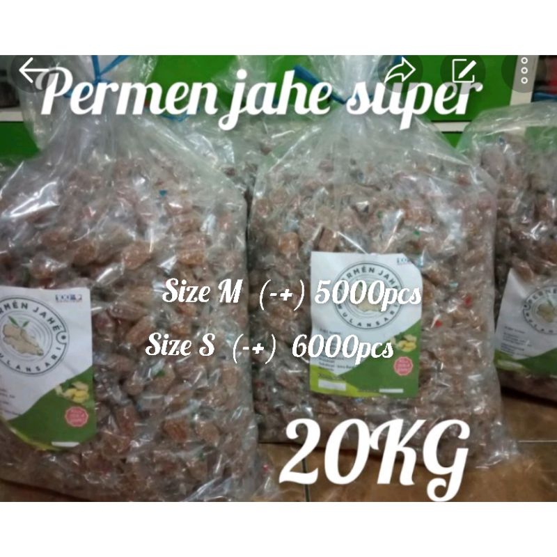 

PERMEN JAHE/Permen jahe ball 20 KG