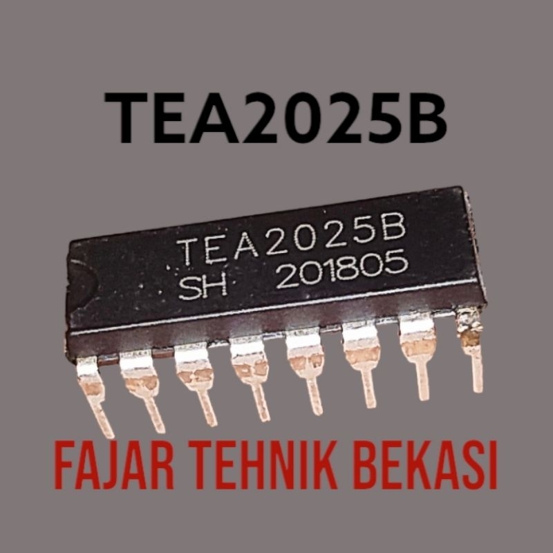 ic TEA2025 - TEA2025B - TEA2025 - 2025  ic audio stereo DIP-16