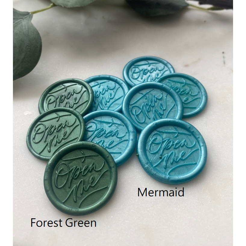 

OPEN ME / Wax Seal Sticker Undangan Vintage / Tanpa Minimum / 1 Pcs/ Termasuk Double tape / Lilin Wax Seal Vintage