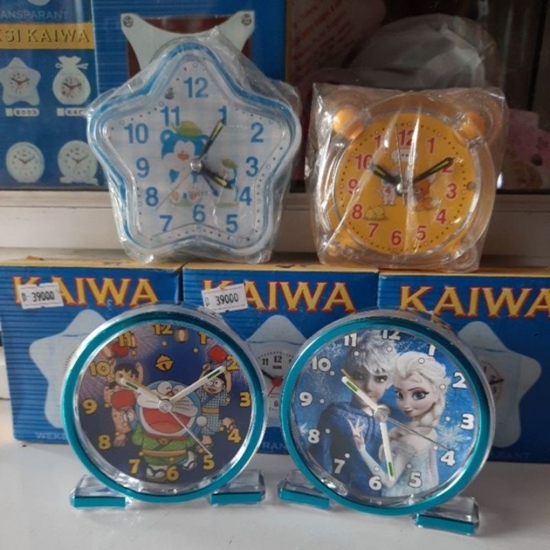 JAM WEKER / JAM ALARM KAIWA KARAKTER KARTUN LUCU
