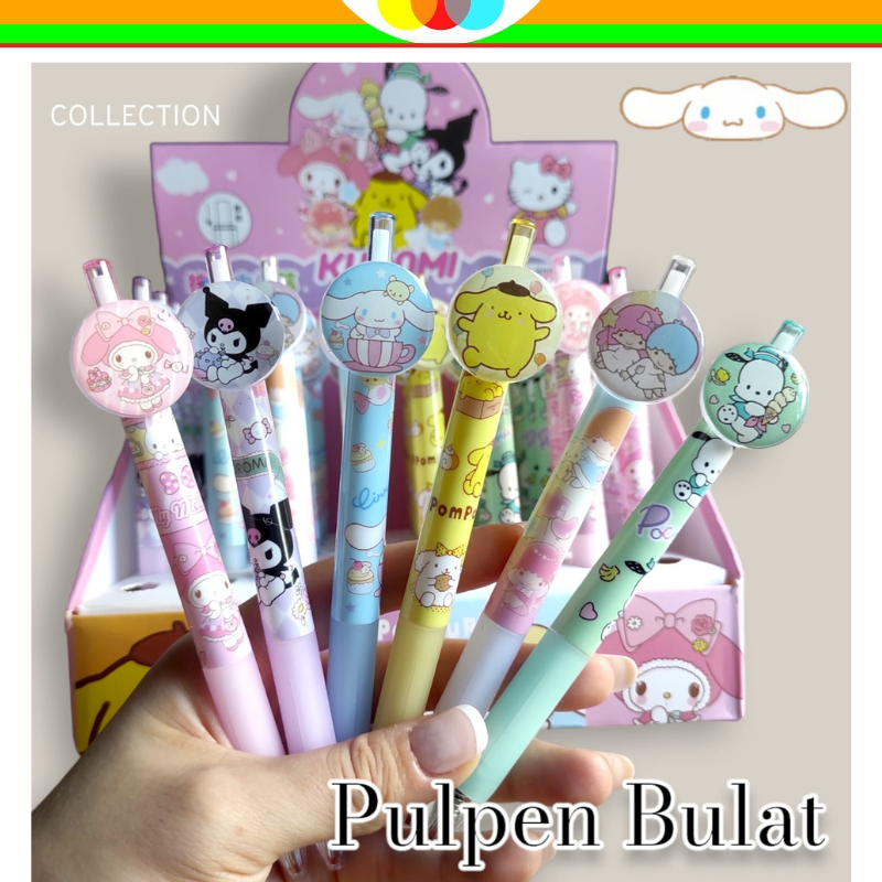 

PULPEN BULAT SANRIOU | KUROMI CINAMOROL | ATK | PEN LUCU | ALAT TULIS SEKOLAH | PULPEN TINTA HITAM PULPEN MURAH BAGUS KEREN KOREAN LOOK KOREA AESTETIK UNTUK SEKOLAH ANAK ANAK CEWEK COWOK