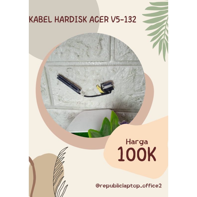 Flexible Hardisk Laptop Acer V5-132